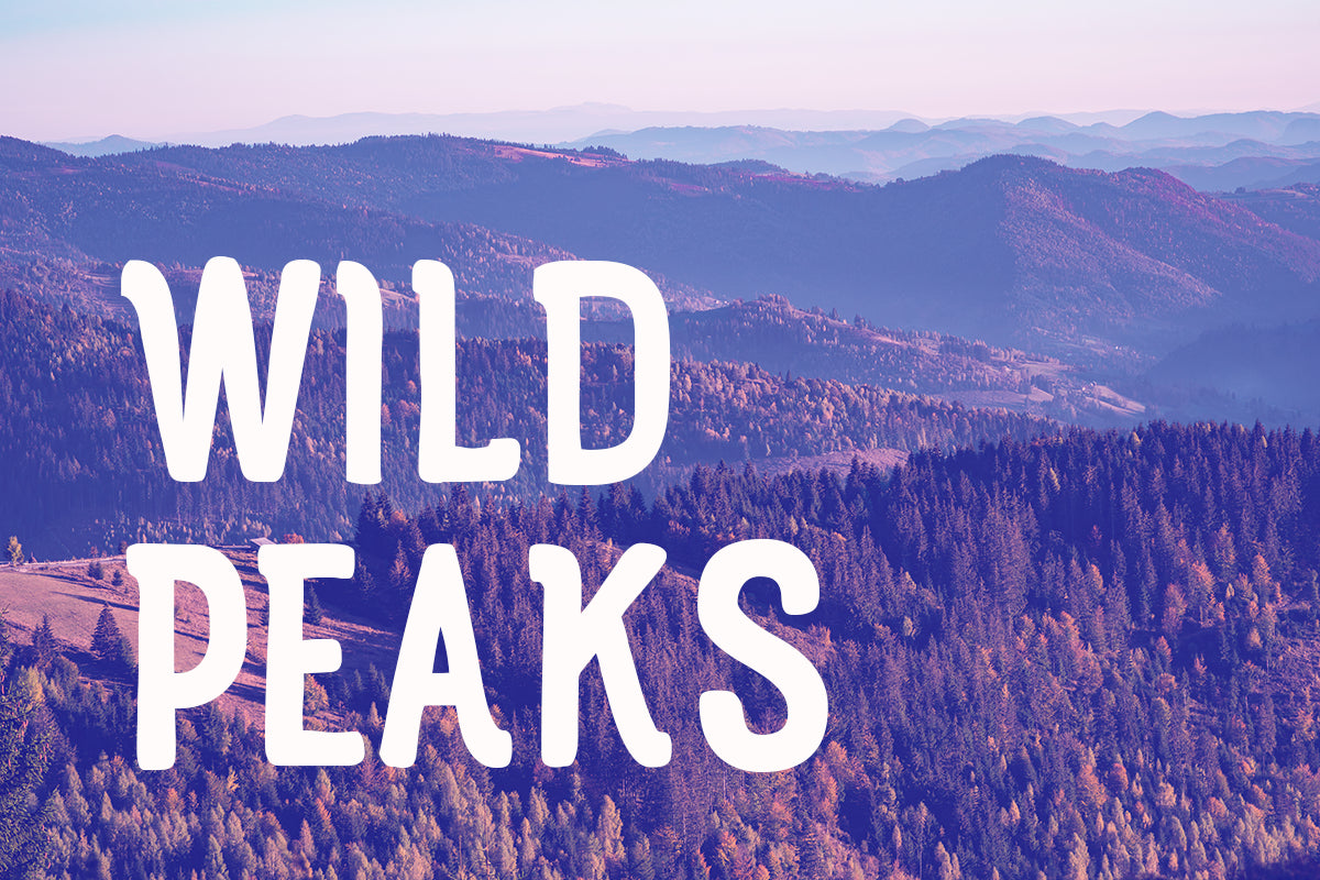 Gama de siropuri Wild Peaks de la Sweet Mountain