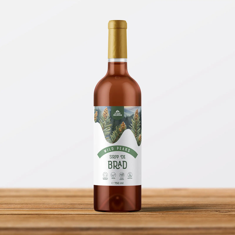 Sirop de Brad 100% natural traditional din gama Wild Peaks