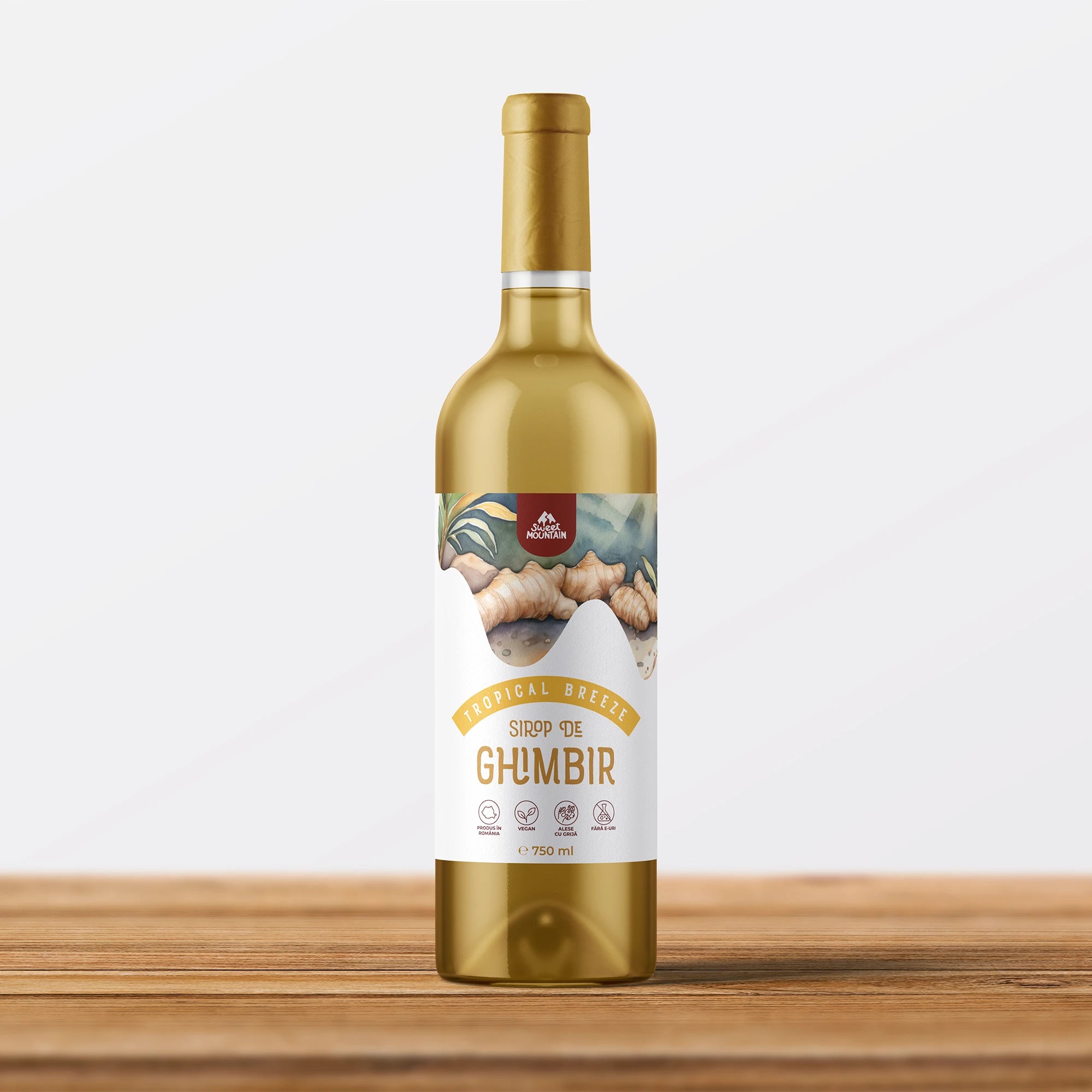 Sirop de Ghimbir 100% natural din gama Tropical Breeze