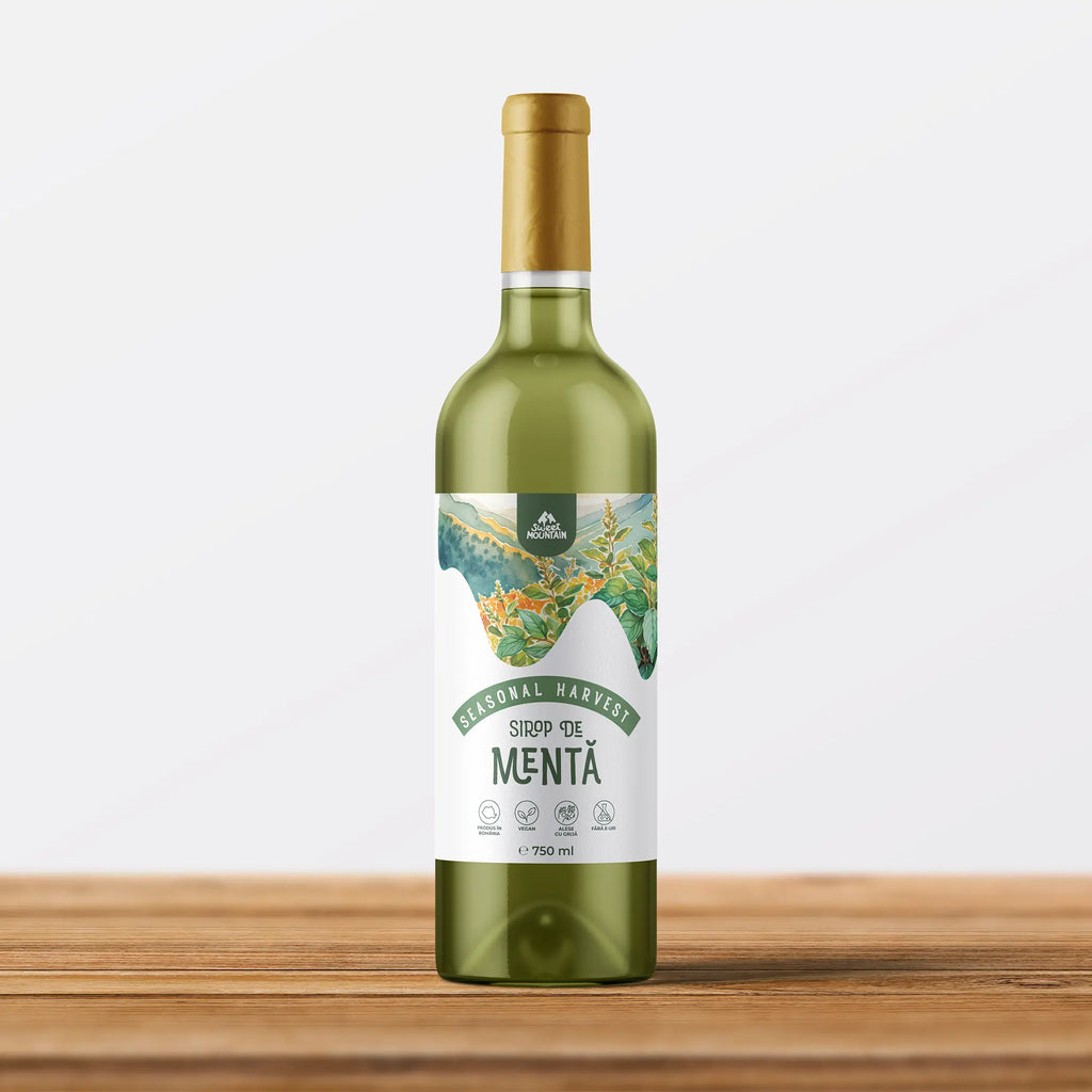 Sirop de Mentă 100% natural din gama Seasonal Harvest