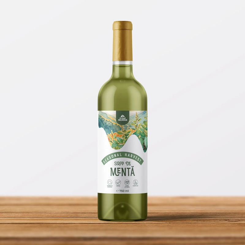 Sirop de Mentă 100% natural din gama Seasonal Harvest