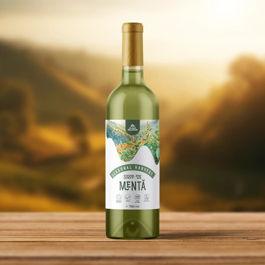 Sirop de Mentă 100% natural din gama Seasonal Harvest